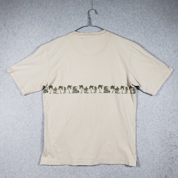 Old Guys Rule Kahuna Collection Shirt 2XL XXL Tan Surfing Palm Trees Graphic Tee - Picture 2 of 7